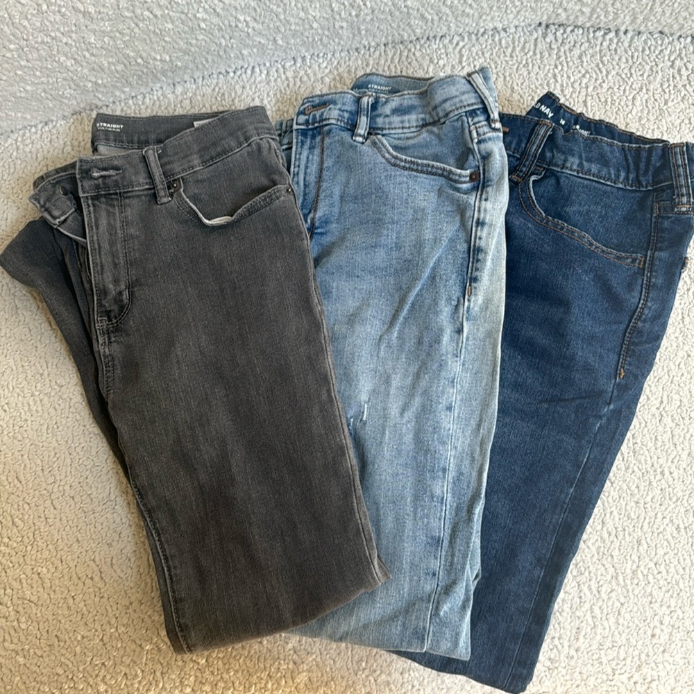Boy Old navy Jeans(set of 3) size 14&16